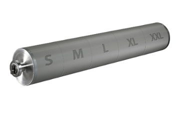 Banded anilox roll