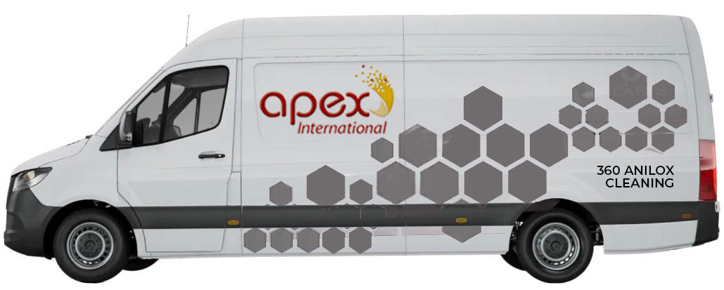 Apex International Cleaning Services vehicle